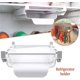 thumbnail image 4 of Organizador de bolsas retráctil para refrigerador, bolsa de comida, estante de riel de almacenamiento colgante, Clip de soporte para estante de refrigerador de cocina, 4 of 5