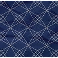 thumbnail image 4 of oneOone Organic Cotton Poplin Twill Fabric Shapes Geometric Sashiko Print Fabric by Yard 42 Inch Wide, 4 of 4