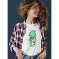 thumbnail image 2 of Shamrock's ICEE Delight - Cool St. Patrick's Day Graphic Women's T-shirt, 2 of 4