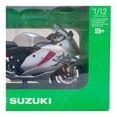 thumbnail image 4 of Motocicleta Maisto Suzuki Hayabusa 1:12 Gris, 4 of 4