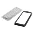 thumbnail image 1 of Silikomart Kit Tarte Ring Bubble x Silicone Mold with Cavities, Each Inch x Inch x Inch High 9.84x3.34 x 0.78"H, 1 Cav., 1 of 5