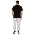 thumbnail image 4 of Inkmeso 2Pc Pajama Set For Men's Short Sleeve Tshirt w/ Pajamas Sleepwear Nightwear Pj Set, 4 of 7