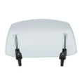 thumbnail image 2 of Deflector de viento para motocicleta, piezas de conducción ajustables, parabrisas de motocicleta fácil de usar Azul transparente, 2 of 9