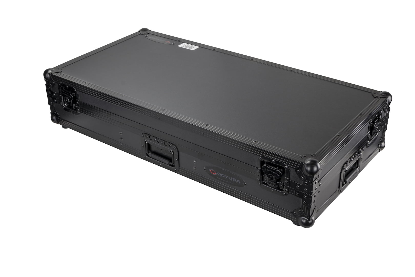 Odyssey FZ10CDJWXDBL Extra Deep 10 Format DJ Mixer and Two Large Format Media Players Coffin Flight Case - Black