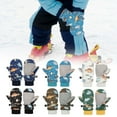 thumbnail image 2 of Yokua Kids Winter Snow Mittens Water Resistant Warm Ski Gloves Winter Warm Mittens, 2 of 14