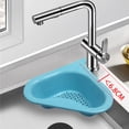 thumbnail image 6 of Household Sink Hanging Fruit And Vegetable Filter Water Drain Basket Kitchen Dry And Wet Separation Swan Drain Basket, 6 of 7