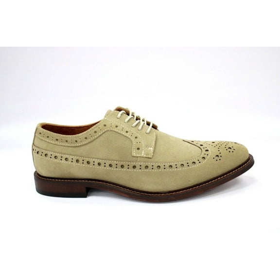 Men's Stacy Adams Marligan Sand Leather Lace Up Dress Shoes 25616-269