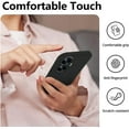 thumbnail image 6 of Compatible with Realme C55 Case for Women Men, Ultra Slim Realme C55 Phone Case Silicone Liquid Soft Shockproof Anti-Scratch Protective Cases (Black), 6 of 14