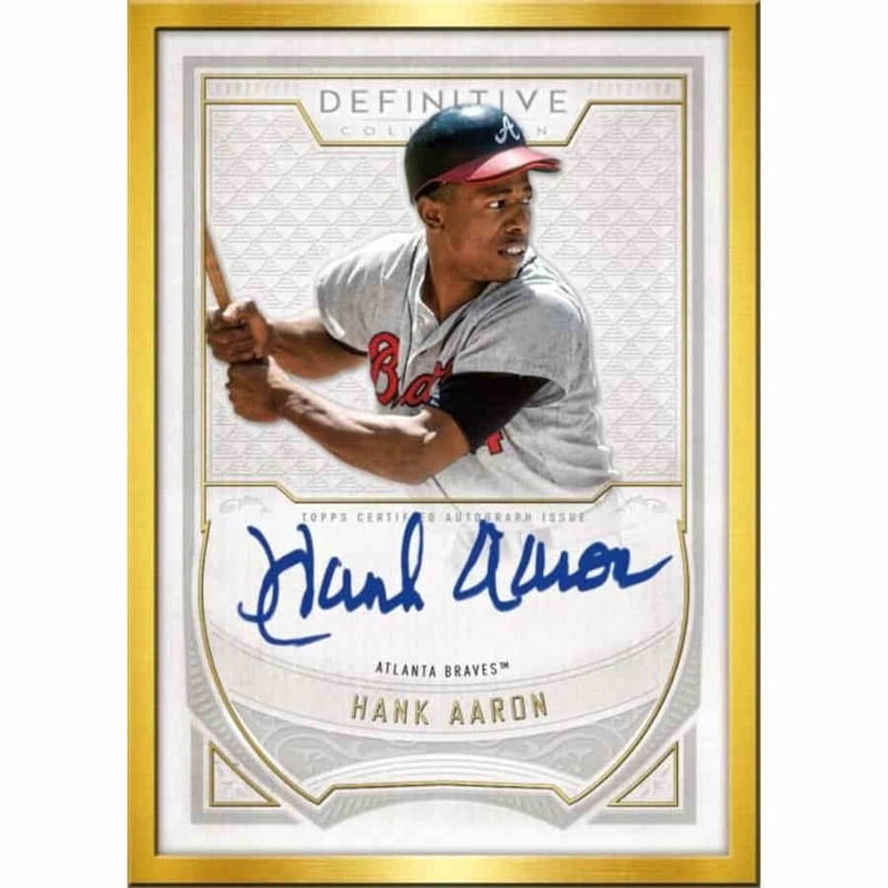 2019 Topps Definitive Baseball Hobby Box 1 pack of 8 cards