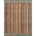 thumbnail image 1 of Ahgly Company Tapis d'Intérieur Rectangulaire Abstrait Rouge Châtaignier Abstrait, 7' x 10', 1 of 6