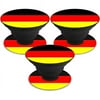 MightySkins POSOCK-German Flag Skin Decal Wrap for Sticker, German Flag - Pack of 3