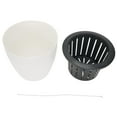 thumbnail image 3 of LEFU for Self-Watering Flower Pot Plastic Imitation Porcelain Planter Indoor Outdoor Garden Container with Inner Pot and Cotton Rope for Plant Care (Multiple Sizes Available), 3 of 10