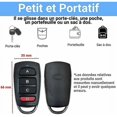 thumbnail image 5 of Télécommande Universelle pour Portail de Garage Télécommande Universelle 433.92MHz 4 Touches Télécommandes Code Fixe 1 Pce, 5 of 5