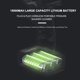 thumbnail image 4 of Autolavadora Irfora Lavadora de alta presión portátil de 12V 15A 30Bar Pistola de lavado inalámbrica con boquilla de generador de espuma Bomba de agua Rociador automático de jardín Lavadora de presión Irfora Autolavadora, 4 of 7