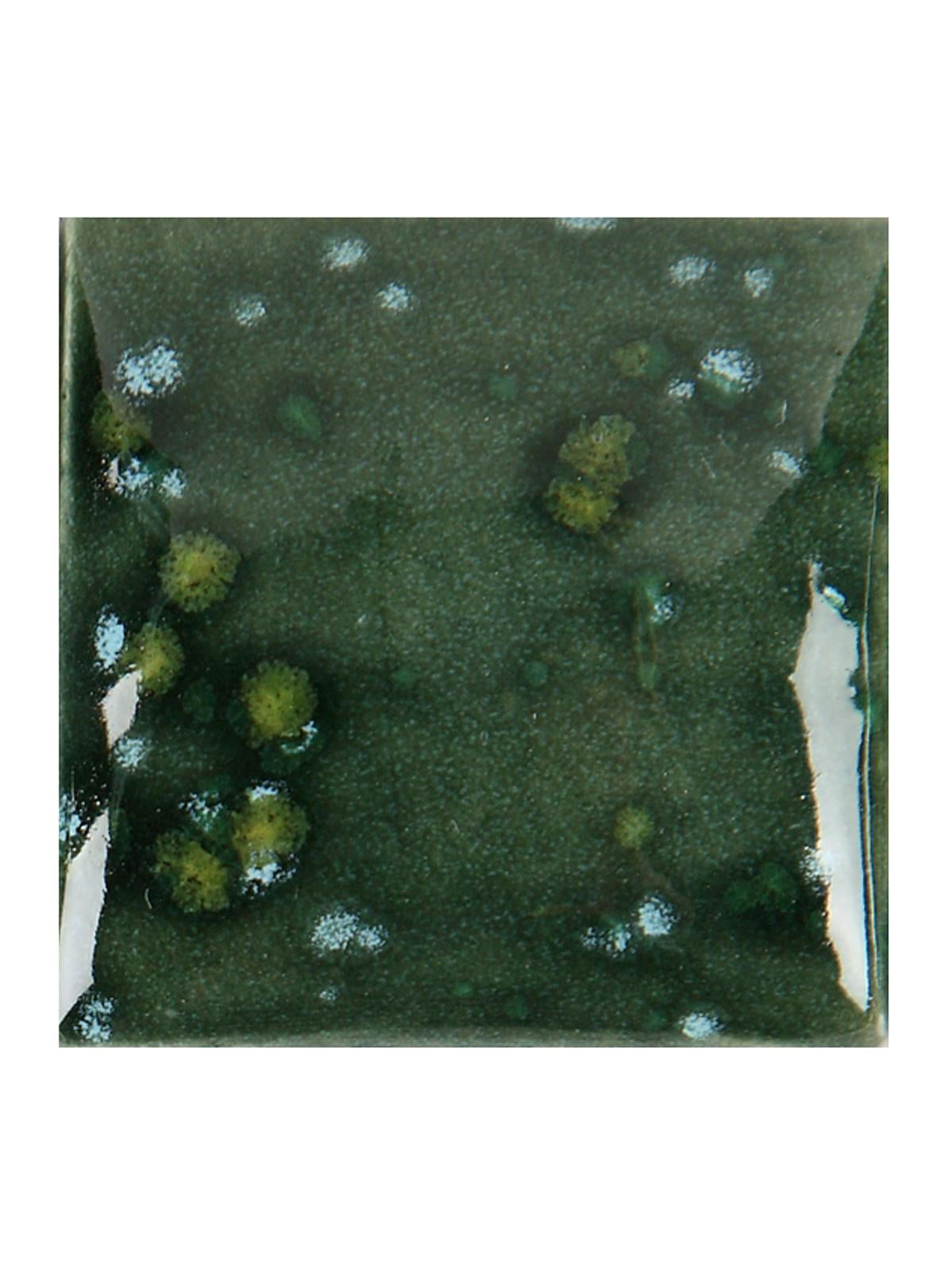 Painting Ceramic Supplies 4 oz. Duncan CR909 Moss Green Crystals Glaze 