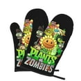 thumbnail image 2 of Plants Vs Zombies Oven Mitts Scald-Proof Gloves Heat Resistant Oven Gloves Perfect For Bbq, Baking, Cooking, Grilling, 2 of 9