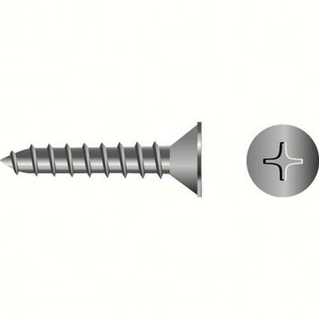 

SeaChoice 59964; #10 X 1-1/2 Phillips Head Flat Tapping Screw 50-Pack