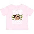 thumbnail image 3 of Inktastic Sloths Make Me Happy You Not So Much Boys or Girls Toddler T-Shirt, 3 of 5