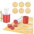 thumbnail image 5 of 1-Set Silicone Cookie Stamp Set, Reusable Embossing Molds for Biscuit, Fondant and Cookie Decorating, Non Stick Baking Tools for Home Bakers TIKA, 5 of 8