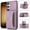 Purple, variant on Allytechgroup Wallet Phone Case for Samsung Galaxy A36 5G, Retro PU Leather Multiple Cards Slots Cash Holder Drop Protection RFID Blocking Bumper Shockproof Case for Women Men, Purple