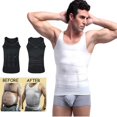 thumbnail image 2 of hombres delgado cuerpo cintura abdominal ropa interior de los hombres chaleco deportivopangjing, 2 of 4