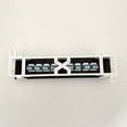 thumbnail image 7 of 8-Port Blank Patch Panel Rack for LC Optical Fiber Wall Mount Ethernet Cable Bar Keystone RJ45 Coupler Module, 7 of 7
