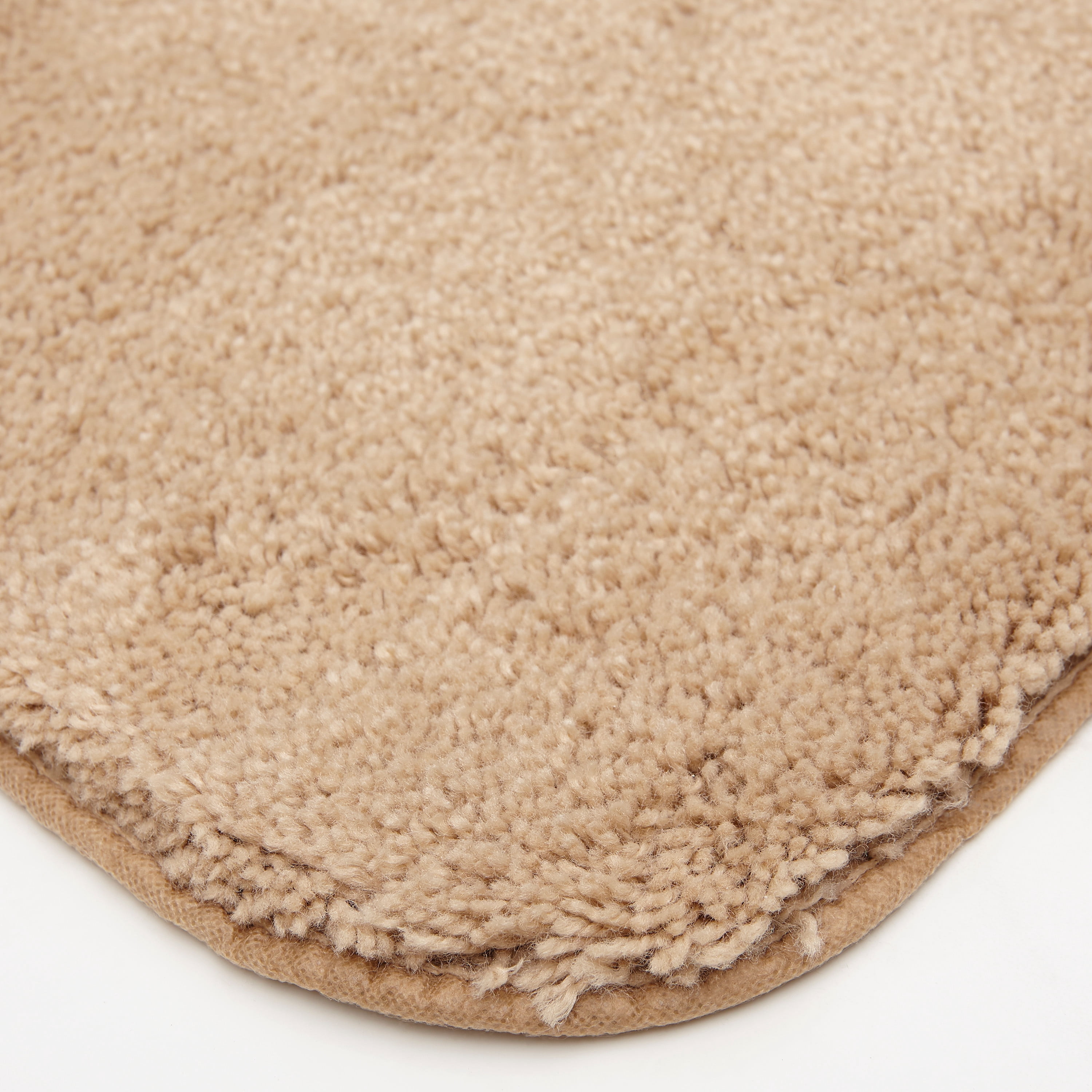 Mohawk Home Pure Perfection Nylon Bath Rug Contour, Linen 1'8" x 2'