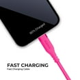 thumbnail image 7 of Liquipel Powertek Neon USB-C to USB-C - Pink, 7 of 7