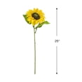 thumbnail image 5 of Allstate Sunflower Artificial Floral Stem Spray - 25" - Yellow, 5 of 8