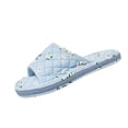 thumbnail image 2 of ATENAR Slippers for Women Comfy Slide Womens Shoes Fashion House Slipper Sky Blue Free Size, 2 of 4