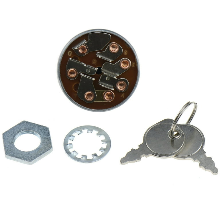 EHEParts KOHLER Ignition Switch with Key 103991, 111215 for Toro