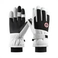 thumbnail image 2 of Winter Gloves Women Men Ski Gloves Thermal Warm Windproof Rainproof Cold Proof Ski Riding Warm Gloves Perfect for Cycling Running Hiking Freezer Work and Daily Activities, 2 of 4