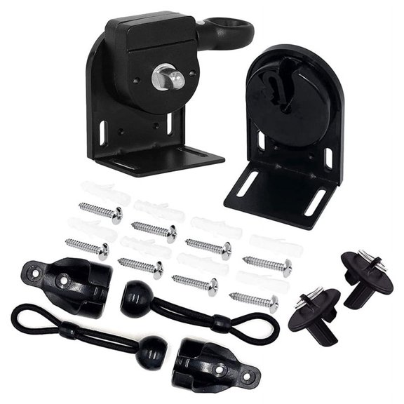 Cordless Bracket Kit, Universal Replacement Mounting Bracket for Outdoor/Indoor Sun Blind C2173