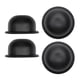 thumbnail image 5 of 4 Piezas Pie De Maleta Negro Pernos Inferiores De Equipaje Universales Para Maletas De Viaje Estilo A Sunnimix, 5 of 8