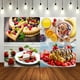 thumbnail image 2 of Fondo para fotografía de fiesta de cumpleaños con tarta de frutas, fresas y arándanos, pancarta decorativa para baby shower, 2 of 5