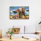 thumbnail image 5 of Cuadros Decorativos Elefante Animal Rhinestone pintura resina cuadrado diamante completo taladro 5D Art Decor Ehuebsd Nuevos Originales, 5 of 8