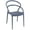Gray, variant on 32.25" Yellow Outdoor Patio Round Dining Chair