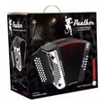 thumbnail image 2 of Acordeon Hohner De Botones Panther Ii Sol-Do-Fa Negro A4800 HOHNER A4800, 2 of 2