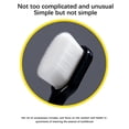 thumbnail image 3 of Yuarrent Cepillo de peludo para baño, cepillos de de fácil agarre, cuidado de adultos, herramienta de limpieza bucal de plástico, baño Juegos de accesorios de baño Blanco Yuarrent HA075301-01, 3 of 6