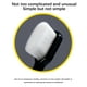 thumbnail image 5 of Cepillo de Dientes Peludo Yuarrent Accesorios de Baño Mango de Cuidado Para Niños y Adultos Blanco, 5 of 6