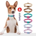 thumbnail image 7 of Wolfone Waterproof Adjustable Dog Collar for Small Medium Large Dogs Comfort Sturdy Odor Proof Easy Clean with Quick Release Buckle（Viridian Green Small）, 7 of 7