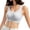 Gray, variant on Plus Size Women Bras Wireless U-Neck Tank Bra Wide Strap Seamless Soft Comfort Everyday Bra, Beige M-2XL