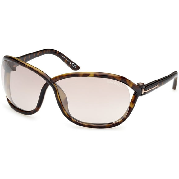 TOM FORD TF1069-52G-68  Sunglasses Size 68mm 115mm 07mm havana Women NEW