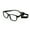 Black gray, variant on EnzoDate Children Optical Glasses Frame Size 42/14 with Strap, No Screw One-piece Kid's Flexible Frame Band Cord Retainer for Ages 1-2Yrs