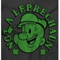 thumbnail image 2 of Popeye St Paddys Not A Leprechaun Hoodie Sweatshirt Women Men Brisco Brands S, 2 of 6