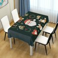 thumbnail image 4 of Yayeee Tablecloths 54" x 54" Rectangle Wrinkle Resistant Party Table Cover, Whimsical Christmas, 4 of 8