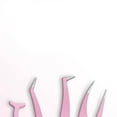 thumbnail image 5 of FACEGA 3Pcs Tweezers,Spray Paint Finish Tweezers for Men,Transparent Clip Design Lash Tweezers,Black, 5 of 5