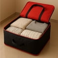 thumbnail image 3 of Lazer Adult Moisture Proof Foldable Closet Organizer, Black, 4 Count, 3 of 9