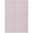 thumbnail image 2 of Addison Rugs Chantille Indoor/Outdoor Transitional Geometric Pink Washable Rectangle Rug, 8' x 10', 2 of 6