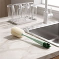 thumbnail image 5 of Steadline Long Handle Bottle Cleaning Brush,Natural Loofah Scrub Head Utensil Cleaner,Deep Reach Washing Tool For Water Cups Travel Mugs Baby Bottles And Daily Kitchen Container Tidying(Green), 5 of 9